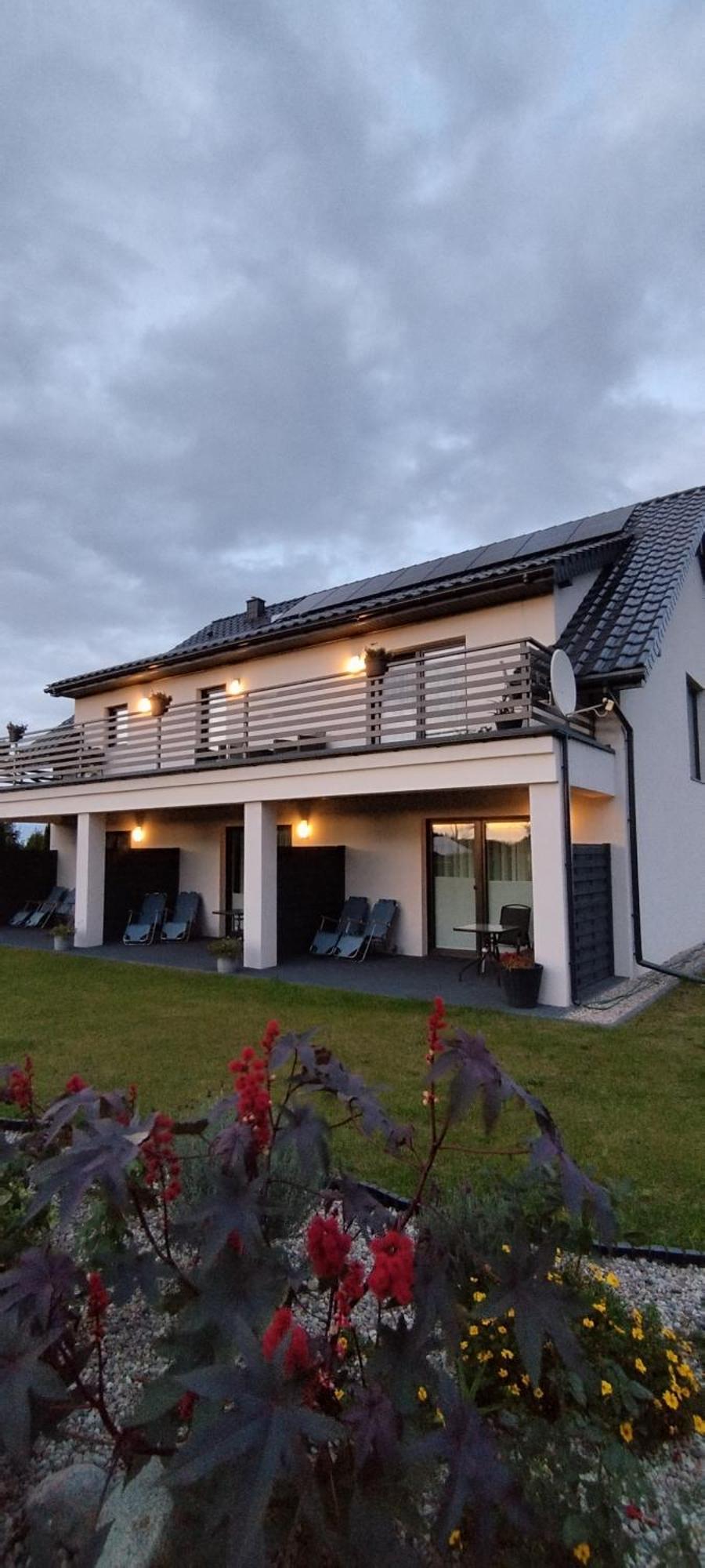 Villa Bialy Dom Sarbinowo Exterior foto