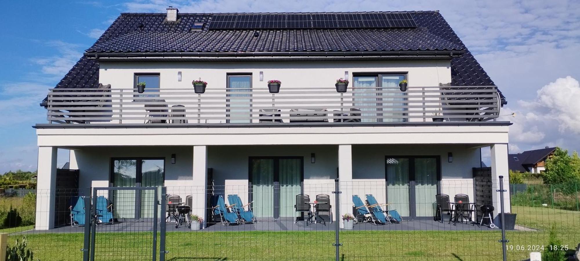Villa Bialy Dom Sarbinowo Exterior foto